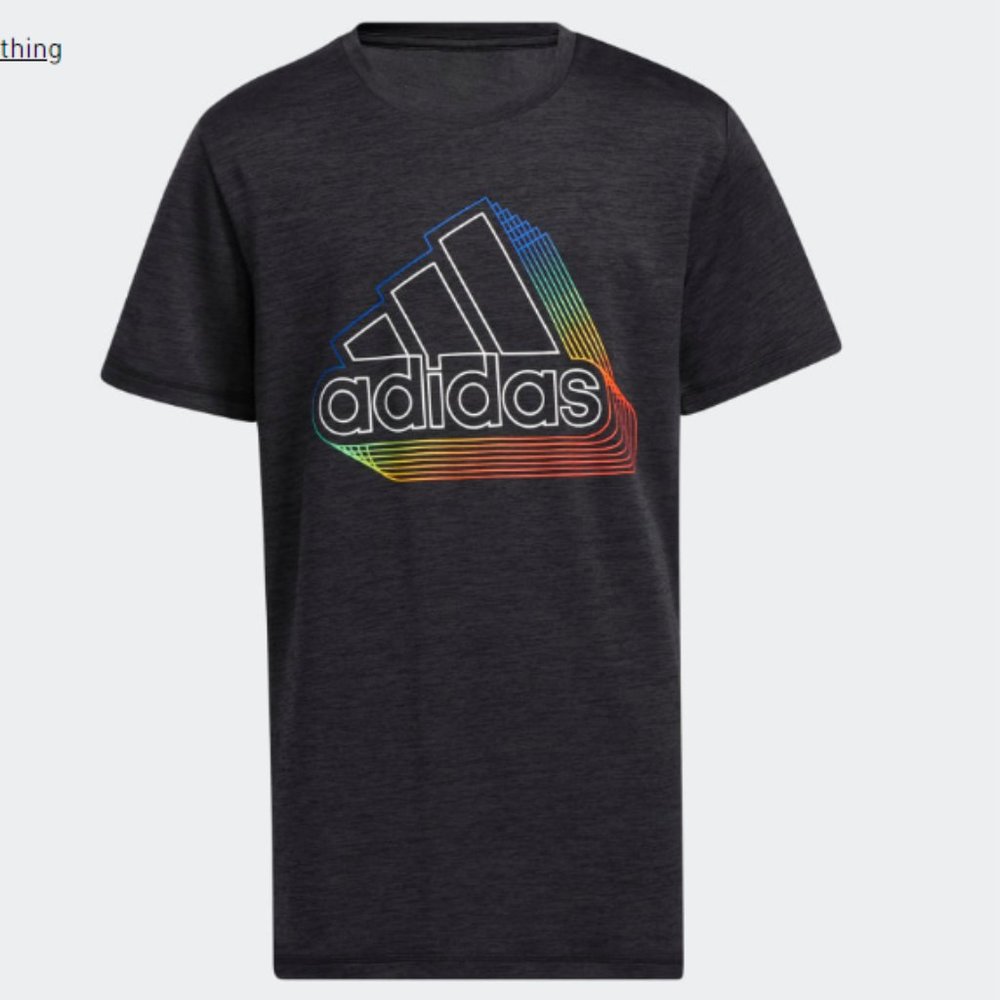 adidas Boys Sonic Badge of Sport Tee